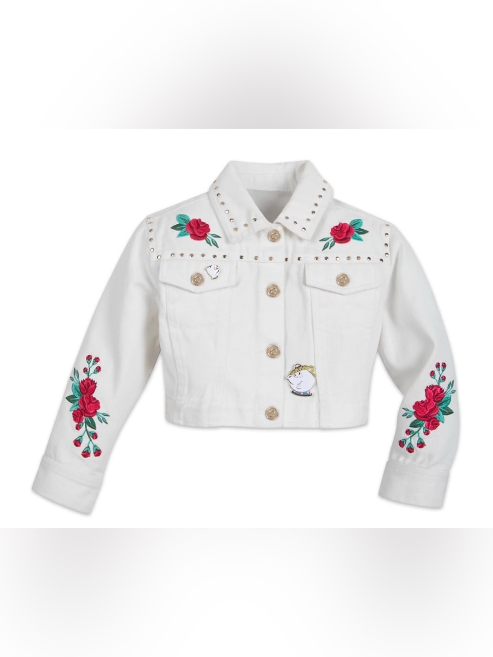 Disney Denim Jacket Belle from Beauty and The Beast